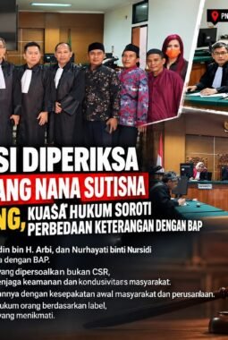 Tiga Saksi Diperiksa dalam Sidang Nana Sutisna di PN Serang, Kuasa Hukum Soroti Perbedaan Keterangan dengan BAP