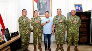 Silaturahmi Penuh Jelang HUT TNI, Jenderal TNI (Purn) Moeldoko Ingatkan tentang Profesionalisme Prajurit