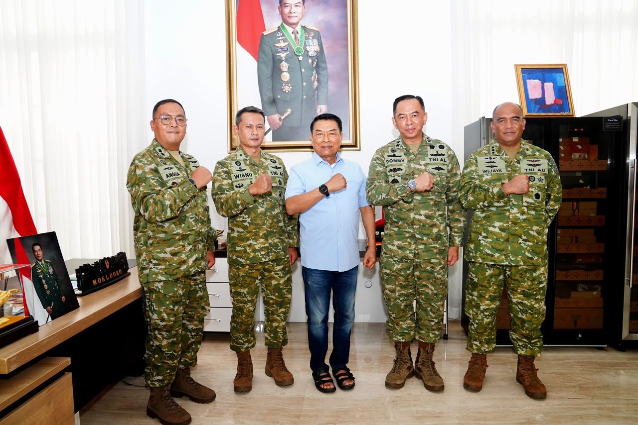 Silaturahmi Penuh Jelang HUT TNI, Jenderal TNI (Purn) Moeldoko Ingatkan tentang Profesionalisme Prajurit