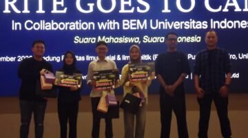 Owrite Goes to Campus Hadir di UI, Dorong Mahasiswa Berani Suarakan Isu Ekonomi dan Kreativitas