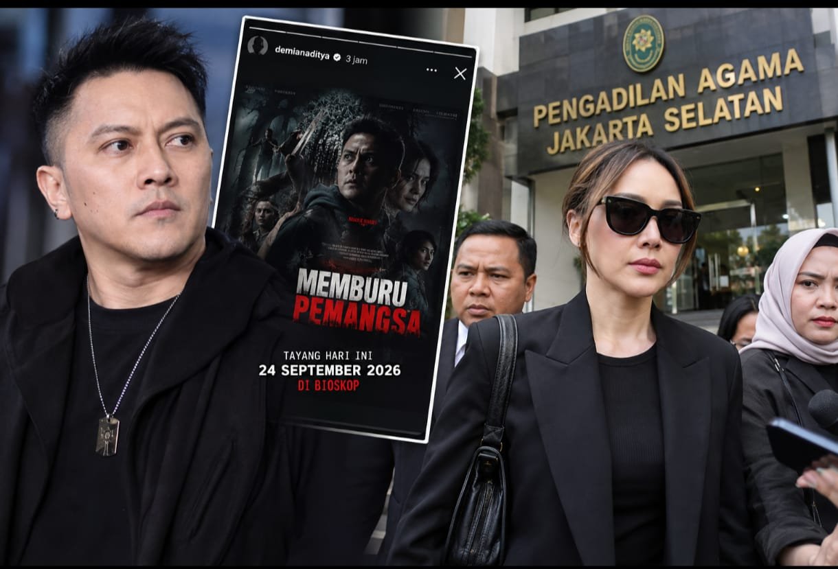 Demian Aditya Absen di Sidang Cerai Perdana, Unggahan Film Jadi Sorotan