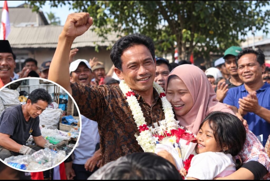 Sempat Diremehkan, Pemilah Sampah Surya bin Samid Terpilih Jadi Kades Mekarwangi Bekasi - Teropong Rakyat