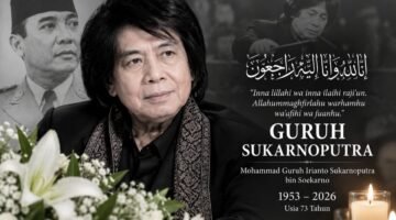 Guruh Sukarnoputra Meninggal Dunia di Usia 73 Tahun, Keluarga Mohon Doa dan Maaf