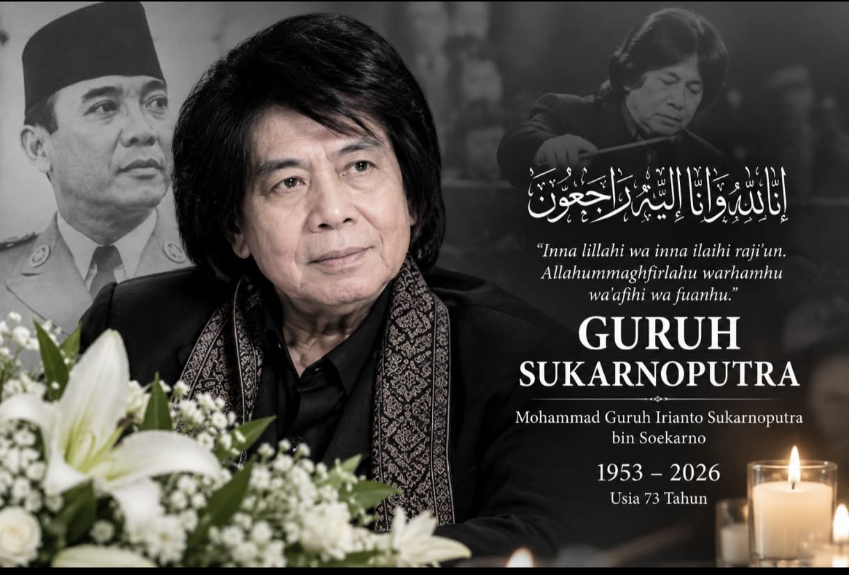 Guruh Sukarnoputra Meninggal Dunia di Usia 73 Tahun, Keluarga Mohon Doa dan Maaf
