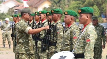 Wapang TNI Tinjau Kesiapan Yonif TP di Sumedang dan Majalengka