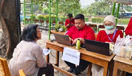 Perkuat Layanan Promotif-Preventif, Puskesmas Kutabumi Gelar Cek Kesehatan Gratis di Gereja Santo Petrus - Teropong Rakyat
