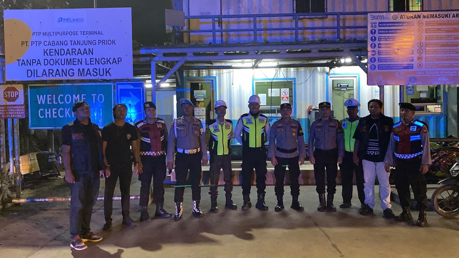 Patroli Cipta Kondisi Polres Pelabuhan Tanjung Priok Sasar Sejumlah Kawasan Pelabuhan, Situasi Aman dan Kondusif