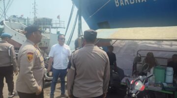 Polres Pelabuhan Tanjung Priok Gelar Jaga Jakarta On The Spot di Muara Baru, Sampaikan Pesan Kamtibmas kepada Buruh