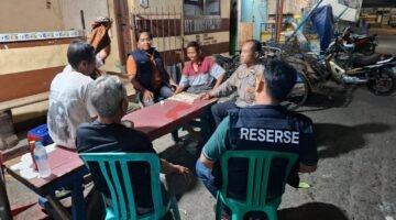 Polsek Kawasan Sunda Kelapa Tingkatkan Kamtibmas Melalui Sambang Warga Muara Angke