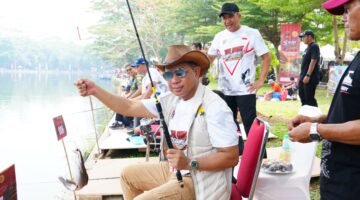 Mancing Bareng Panglima TNI, Strike Nusantara Semarakkan HUT ke 81 TNI