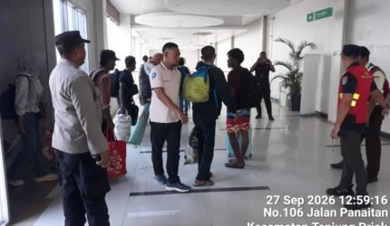 Polres Pelabuhan Tanjung Priok Amankan Debarkasi 479 Penumpang KM Tidar dari Kijang - Teropong Rakyat