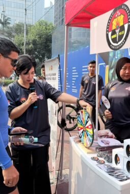 Game Spin Wheel Berhadiah Ramaikan Sosialisasi Hak untuk Tahu di CFD Jakarta
