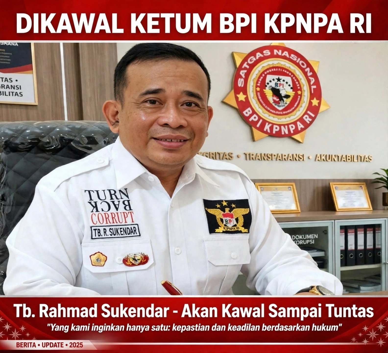 Hampir 90 Hari Ditahan Belum P21, Rahmad Sukendar Desak Polres Metro Bekasi Kota Buka Terang Proses Penyidikan