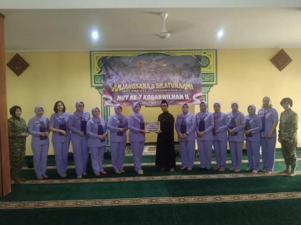 Sambut HUT Ke-7 Kogabwilhan I, IKKT PWA CBS II Kogabwilhan II Pererat Silaturahmi Dan Kepedulian - Teropong Rakyat