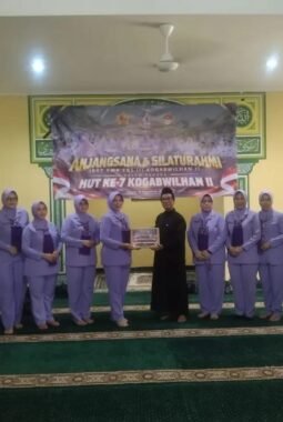Sambut HUT Ke-7 Kogabwilhan I, IKKT PWA CBS II Kogabwilhan II Pererat Silaturahmi Dan Kepedulian