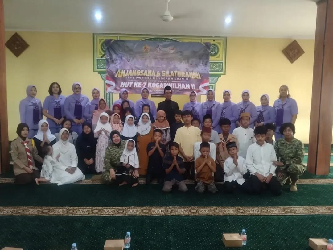Sambut HUT Ke-7 Kogabwilhan I, IKKT PWA CBS II Kogabwilhan II Pererat Silaturahmi Dan Kepedulian - Teropong Rakyat