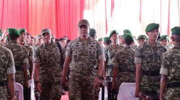Yonif TP Hadir, Pertahanan dan Pembangunan Berjalan Bersama