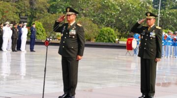 Wakil Panglima TNI Pimpin Ziarah Nasional HUT Ke-81 TNI, Teladani Semangat Juang Para Pahlawan