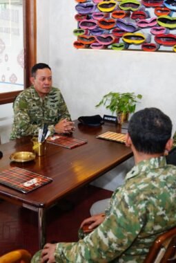 Rangkaian HUT, Wadan Kodiklat TNI Silaturahmi dengan Mantan Panglima TNI
