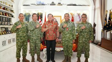 Anjangsana Orjen TNI ke Laksamana TNI (Purn) Yudo Margono: Pesan Inovasi dan Tanggung Jawab Komandan di Tengah Keterbatasan