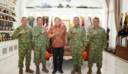 Anjangsana Orjen TNI ke Laksamana TNI (Purn) Yudo Margono: Pesan Inovasi dan Tanggung Jawab Komandan di Tengah Keterbatasan - Teropong Rakyat