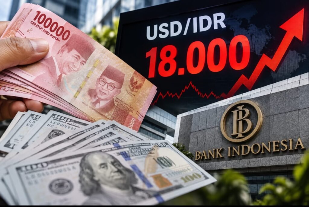 Rupiah Menyentuh Rp18.000 per Dolar AS, BI Ungkap Penyebab dan Langkah Stabilitas - Teropong Rakyat