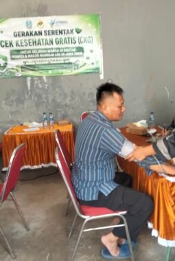 Cek Kesehatan Gratis LDII Pakisaji Disambut Antusias Warga