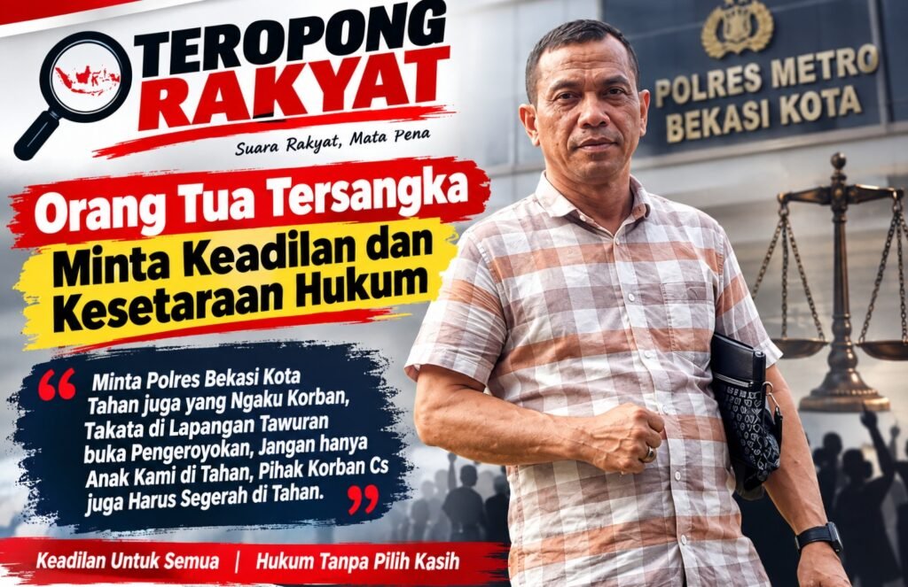 Ditahan Hampir 90 Hari Belum P21, Keluarga Tersangka Soroti Profesionalitas - Teropong Rakyat