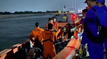 ABK Tongkang Jatuh ke Laut Marunda Ditemukan Tewas Setelah Tiga Hari Pencarian