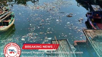 Sampah Menutup Kali Rawa Malang, Ancaman Pencemaran Laut di Depan Mata
