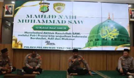 Polres Pelabuhan Tanjung Priok, Gelar Peringatan Maulid Nabi Muhammad SAW 1448 H - Teropong Rakyat