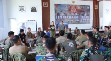 Marfor Berbagi Ilmu Jungle Operation dan Fire Support Team Pada Latgabma SGS 2026
