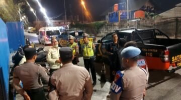 Patroli Cipta Kondisi Polres Pelabuhan Tanjung Priok, Antisipasi Gangguan Kamtibmas di Kawasan Pelabuhan