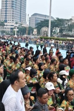 TNI Run 2026 Meriahkan Rangkaian HUT Ke-81 TNI, 15.965 Pelari Padati Monas