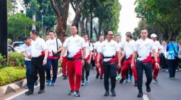 Bukan Sekadar Jalan Santai, 10 Ribu Peserta Satukan Langkah di HUT TNI