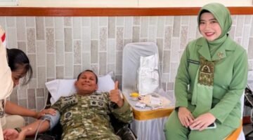 Sambut HUT TNI ke-81, Kodim 1710/Mimika Gelar Bakti Kesehatan