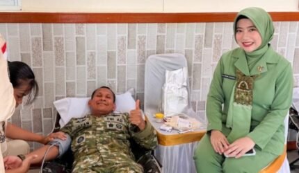 Sambut HUT TNI ke-81, Kodim 1710/Mimika Gelar Bakti Kesehatan - Teropong Rakyat