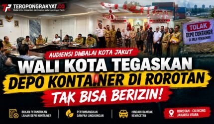 Audiensi di WaliKota Jakut, Wali Kota Tegaskan Depo Kontainer di Rorotan Tak Bisa Berizin - Teropong Rakyat