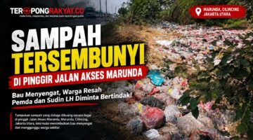 Sampah Menumpuk di Akses Marunda, Bau Menyengat Mulai Resahkan Warga