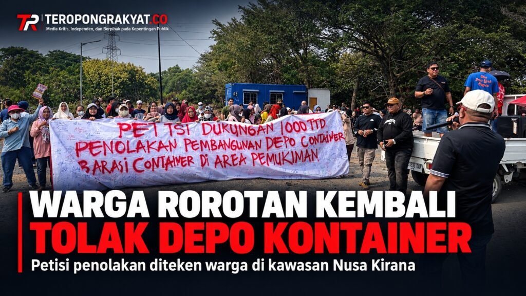 Warga Rorotan Kembali Gelar Aksi, Tolak Rencana Depo Kontainer di Kawasan Permukiman - Teropong Rakyat