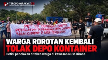 Warga Rorotan Kembali Gelar Aksi, Tolak Rencana Depo Kontainer di Kawasan Permukiman