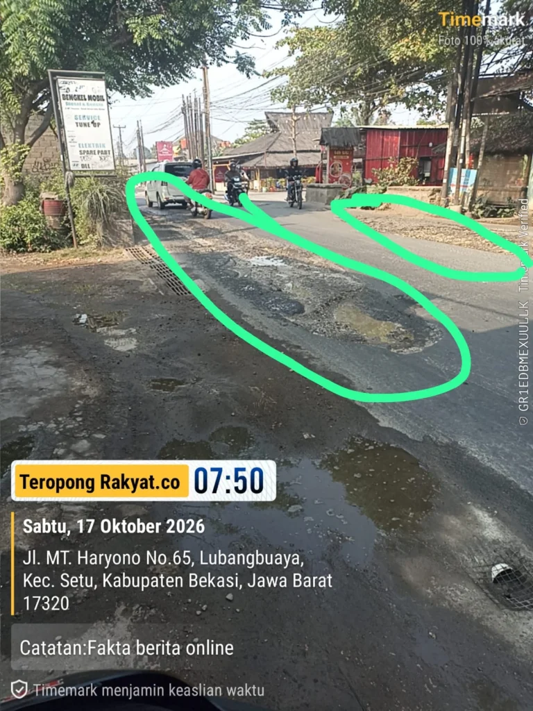 Bertahun - Tahun Jalan di Biarkan Rusak Korban Sering Mengalami Kecelakaan Akibat Jalan Berlubang - Teropong Rakyat