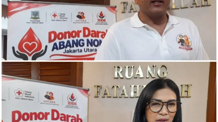 Ikatan Abang None Jakarta Utara Adakan Acara Donor Darah diruangan Fatahilah Jakarta Utara
