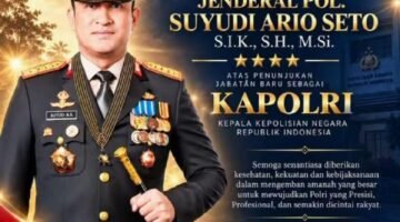 Saiful Chaniago, S.E. Sampaikan Selamat kepada Jenderal Pol. Suyudi Ario Seto, S.I.K., S.H., M.Si. atas Pengangkatan sebagai Kapolri