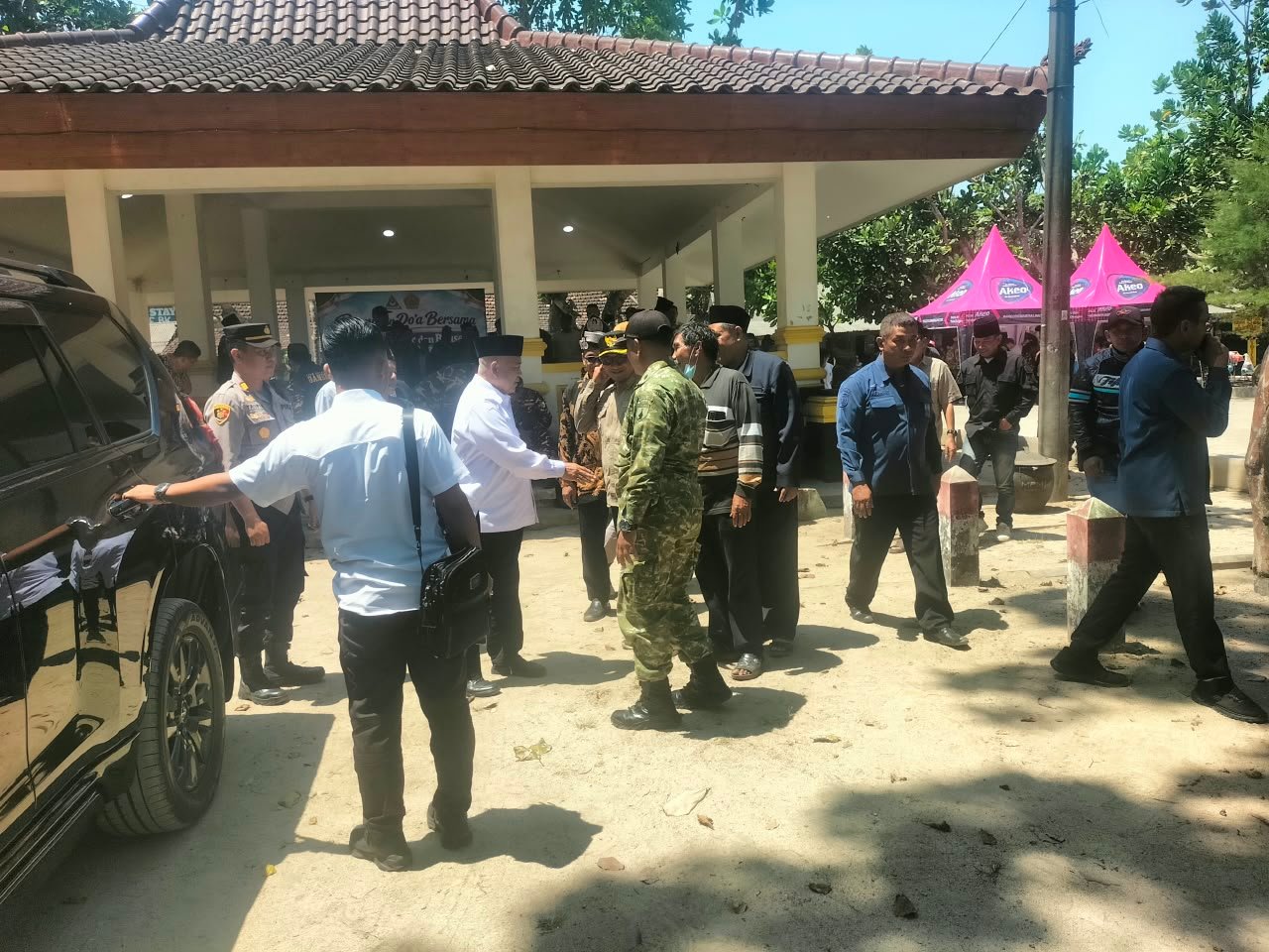 Koramil 0818/12 Bantur Kawal Temu Kangen Ansor-Banser, Bupati Malang Hadir di Balekambang