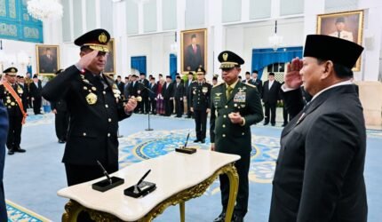 Panglima TNI Hadiri Pelantikan Kapolri dan Wakapolri di Istana Negara - Teropong Rakyat