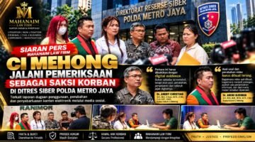 Ci Mehong Jalani Pemeriksaan sebagai Saksi Korban, Mahanaim Law Firm Soroti Jejak Digital dan Asal-Usul Video