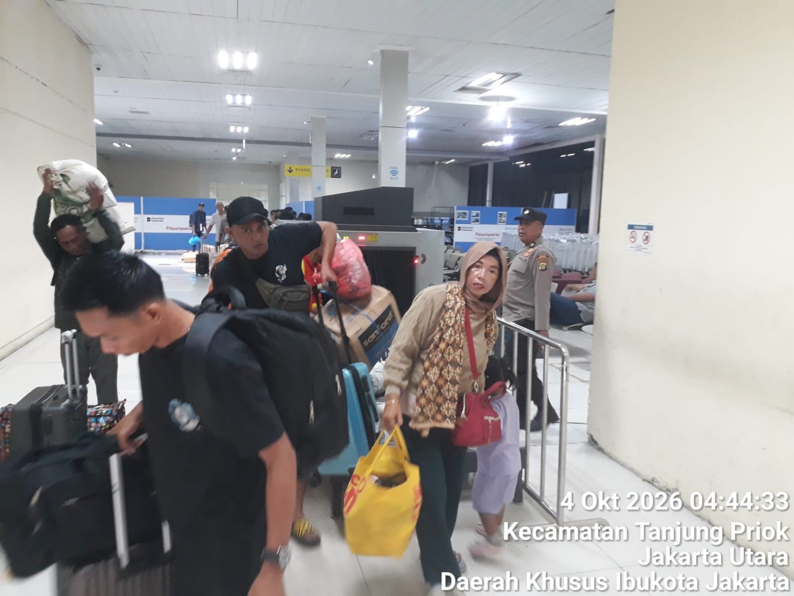 Pengamanan dan Pelayanan Debarkasi KM Kelud dari Batam Berjalan Aman, 554 Penumpang Tiba di Tanjung Priok