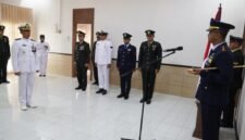 Kaskogabwilhan II Laksda TNI Isswarto, menggelar Upacara Laporan Korps Rapor Kenaikan Pangkat Perwira, Bintara, Tamtama, periode 1 Oktober 2026, bertempat di Aula Makogabwilhan II.