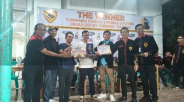 Dewan Pimpinan Wilayah (DPW) Banten sukses menggelar Open Turnamen Domino dan Mobile Legends (ML). Kegiatan yang dipusatkan di Gereja BNKP